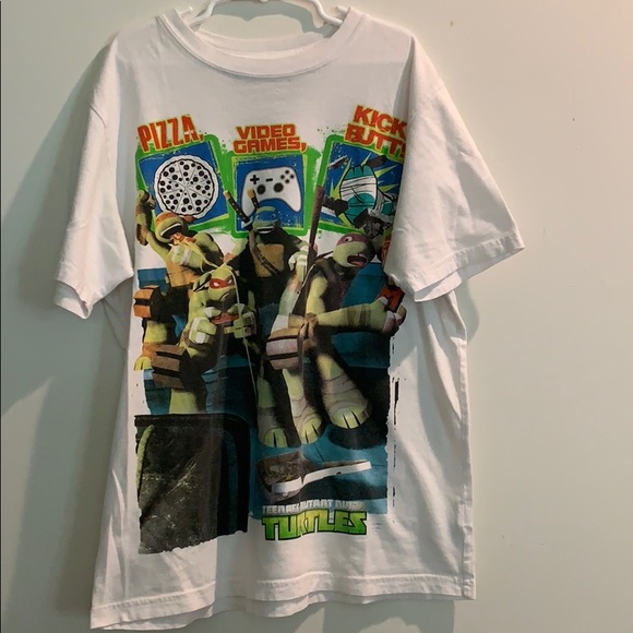 Teenage Mutant Ninja Turtles Video Game T -Shirt - Picture 1 of 4